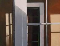 Boathouse Row, oil on linen, 18" x 22"