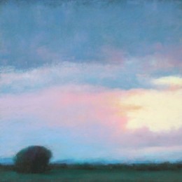 Promise, pastel, 8" x 8"