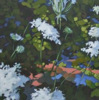 Queen Anne's Lace lV,  24" x 24", oil on canvas, 2012