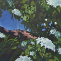 Queen Anne's Lace lll,  24" x 24", oil on canvas, 2012