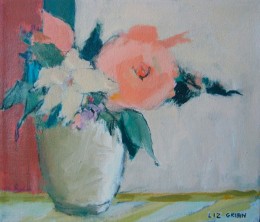 Springtime, acrylic on canvas, 12" x 14"