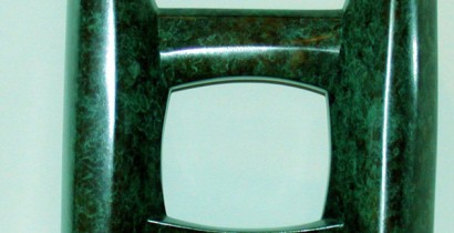 Window, bronze, 14.2" x 11.4" x 5.5"