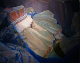 Ominous Beauty, oil on cnavas