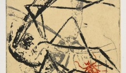 Trespass #2, Chine cole etching, 8" x 6" Trespass #2, Chine cole etching, 8" x 6"