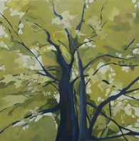 Breaking Loose, oil on canvas, 24' x 24"