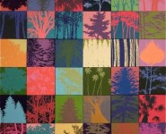 Family Trees 36, oil on canvas, 72x72