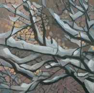 Hoping, oil on canvas, 24"x 24"