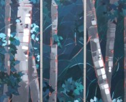 Understory, oil on canvas, 48x42