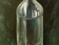 Vinegar, oil on canvas, 10" x 8"